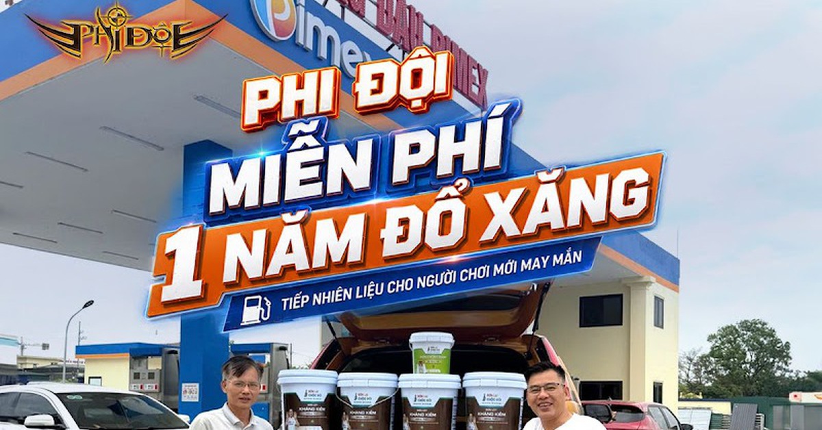 Game không chiến Phi Đội ‘chơi lớn’: Tặng game thủ cả năm đổ xăng miễn phí