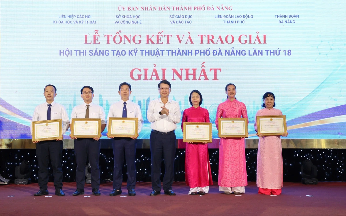 EVNCPC đạt 13 giải thưởng tại Hội thi Sáng tạo kỹ thuật Đà Nẵng