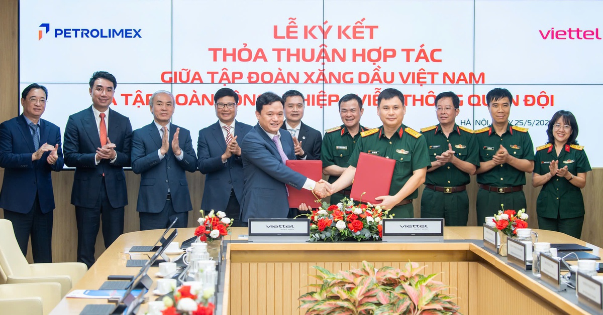 Viettel và Petrolimex hợp tác thúc đẩy chuyển đổi số và chuyển dịch năng lượng xanh