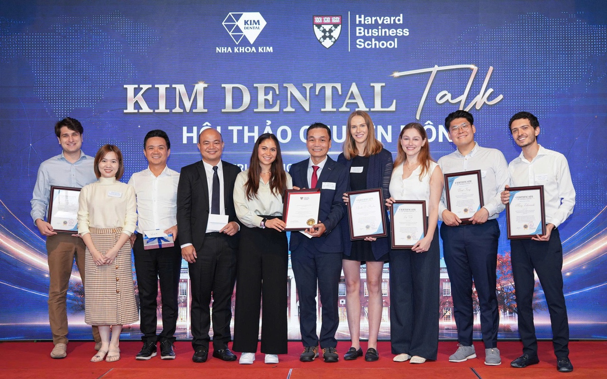 Nha khoa Kim hợp tác cùng Harvard, nâng tầm quản trị theo chuẩn quốc tế
