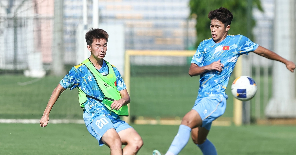 U19 Việt Nam tập buổi cuối cùng trước khi lên đường sang Indonesia