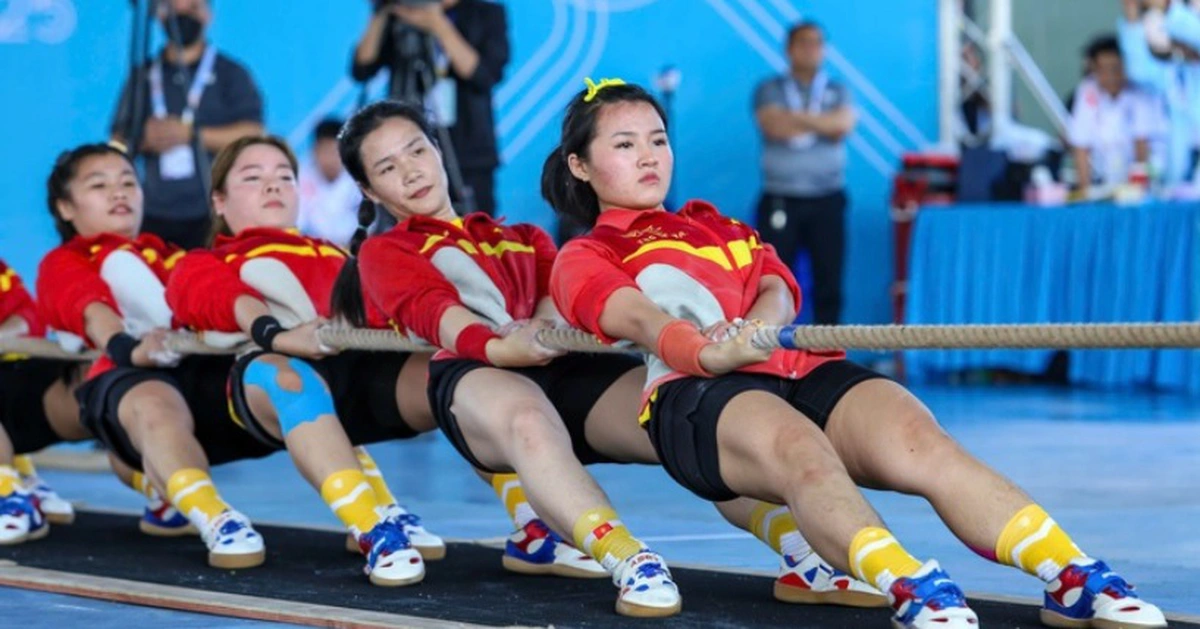 Việt Nam thắng Thái Lan ở Giải vô địch kéo co thế giới
