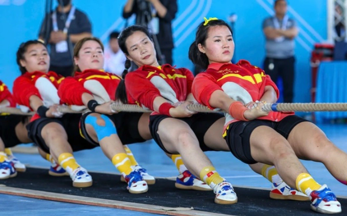 Việt Nam thắng Thái Lan ở Giải vô địch kéo co thế giới