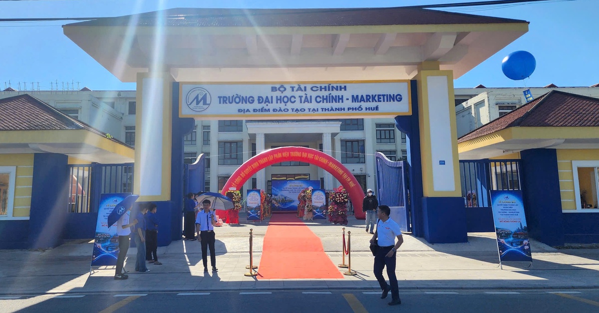 Thành lập phân hiệu Trường đại học Tài chính - Marketing tại Huế