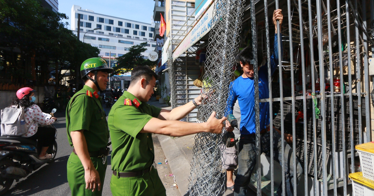 TP.HCM thí điểm phần mềm quản lý sử dụng tạm lòng đường, vỉa hè