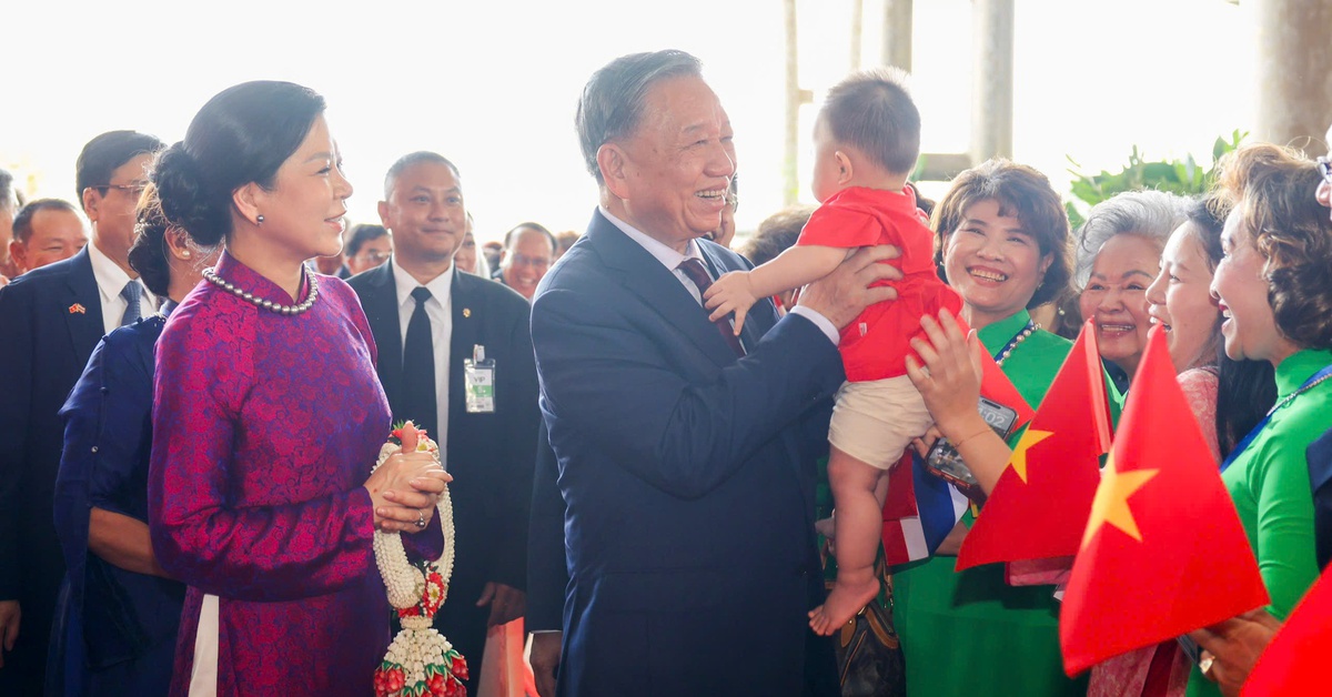 Tổng Bí thư, Chủ tịch nước Tô Lâm: Mỗi lần đến Thái Lan đều thấy xúc động