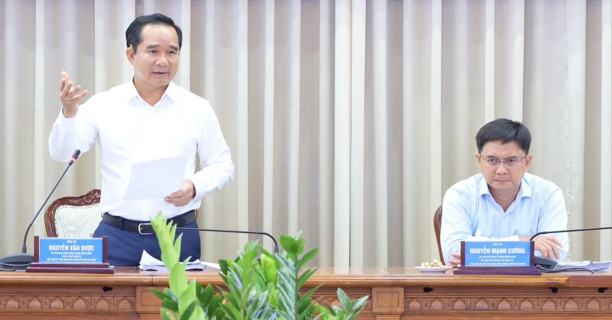 Chủ tịch Nguyễn Văn Được: Cụ thể hóa tối đa cơ chế vượt trội cho TP.HCM vào Luật Đô thị đặc biệt