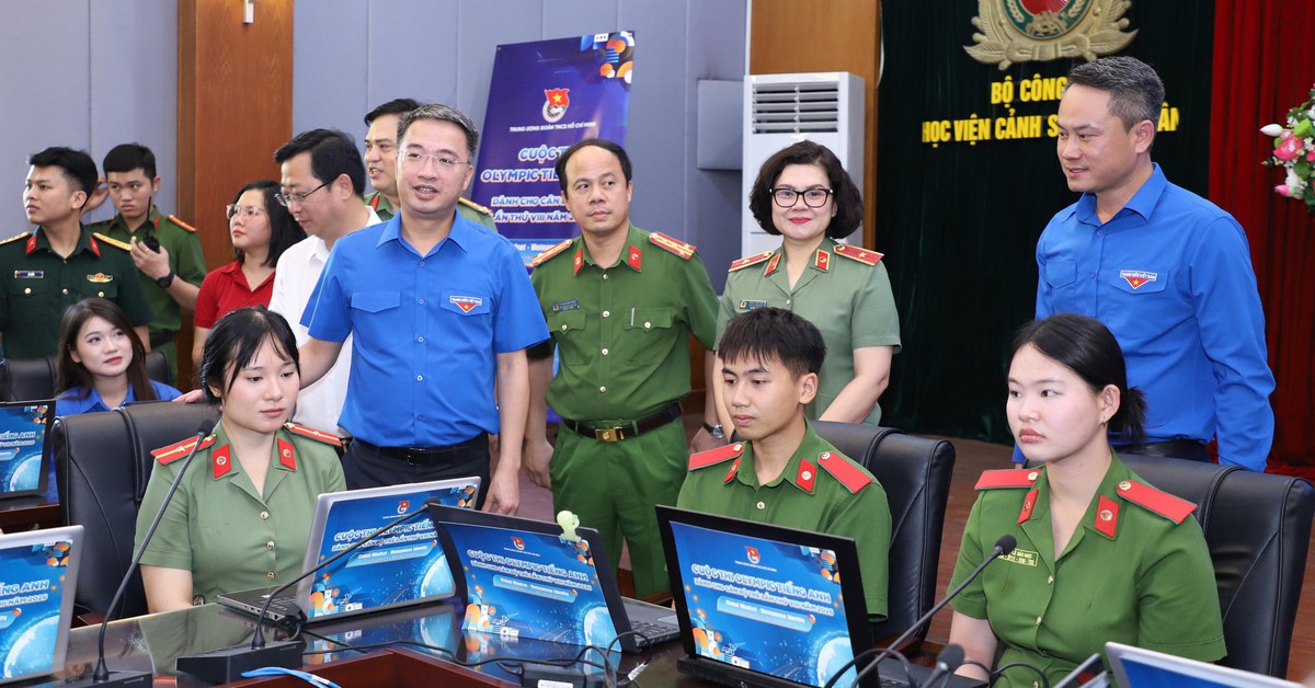 Hơn 33.000 thanh niên, cán bộ trẻ bước vào cuộc thi Olympic tiếng Anh