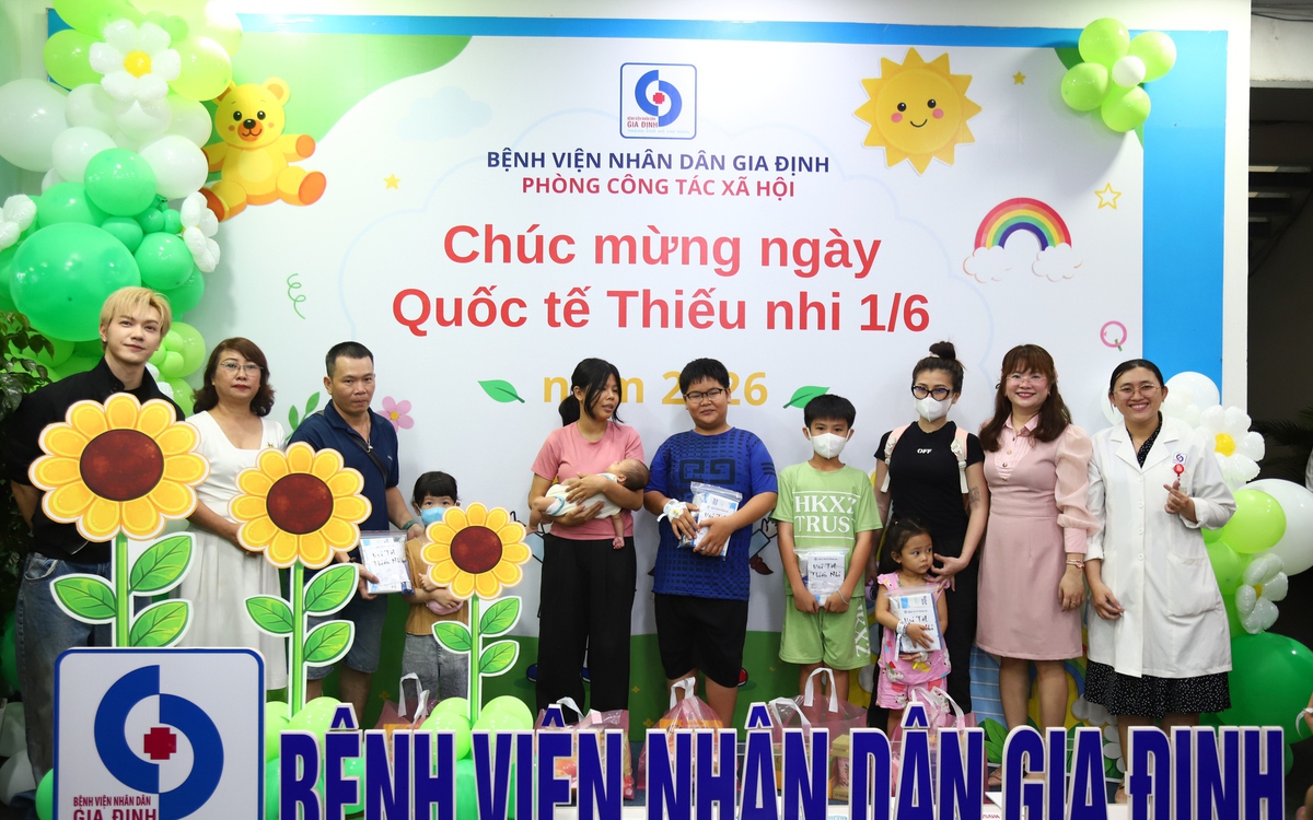 Gia Dinh Hospital brings special Children's Day joy to young patients
