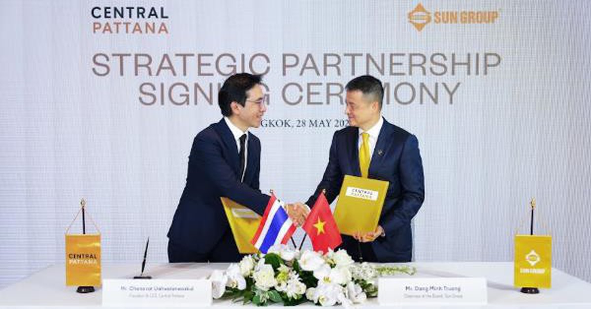 Sun Group bắt tay cùng 'vua bán lẻ' Thái Lan Central Pattana