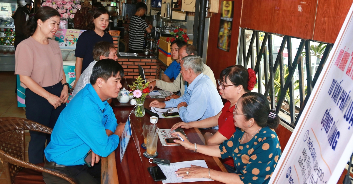 Củ Chi ra mắt 'Cà phê pháp luật' hướng dẫn người dân dùng dịch vụ công trực tuyến