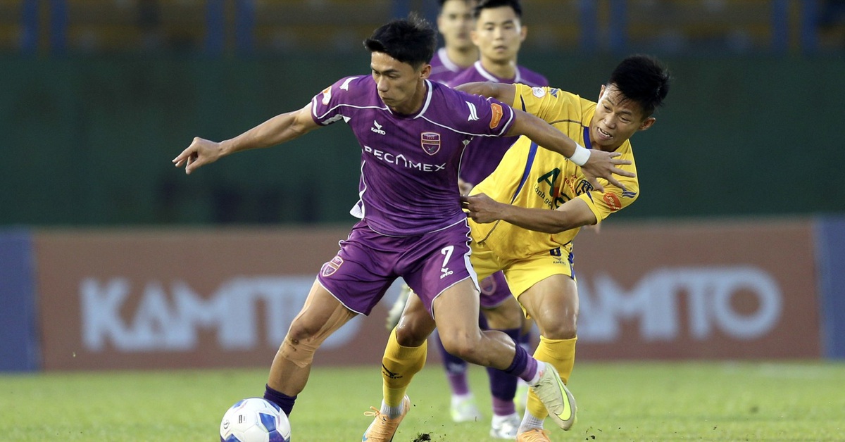 Bảng xếp hạng V-League sau vòng 25: Becamex TP.HCM lâm nguy