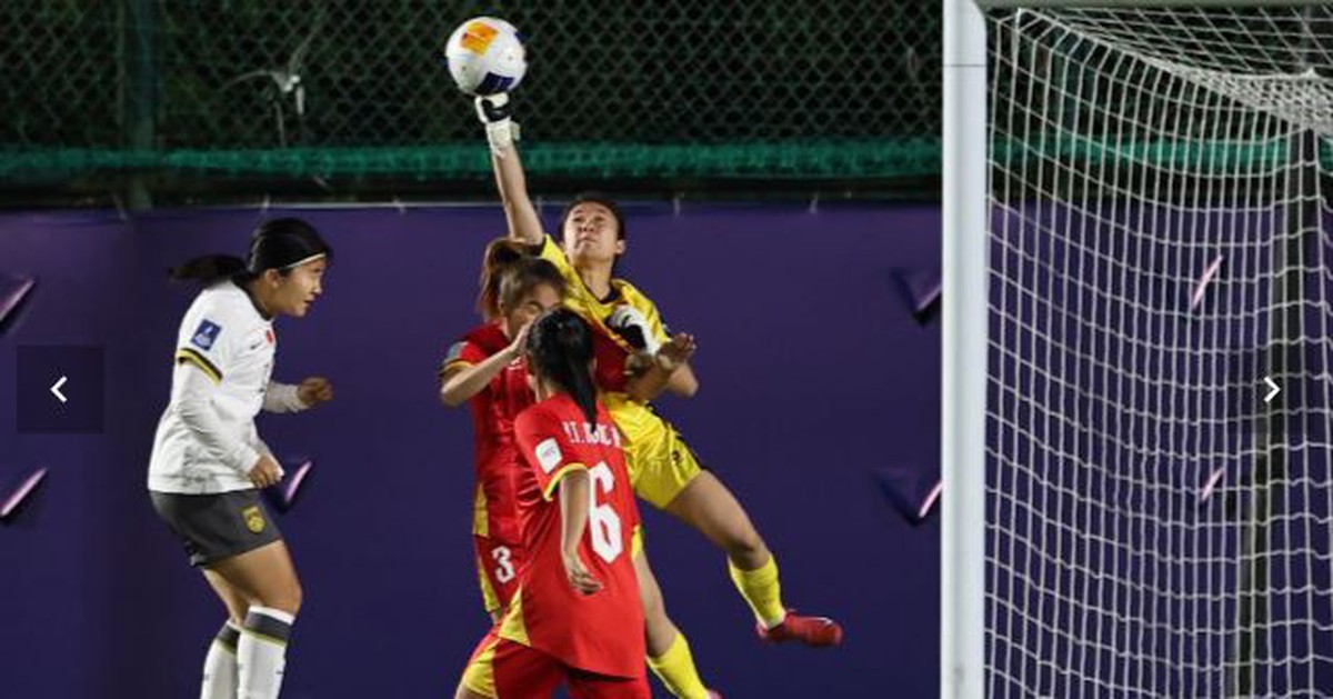 U17 nữ Việt Nam thất bại 0-3 trước U17 nữ Trung Quốc