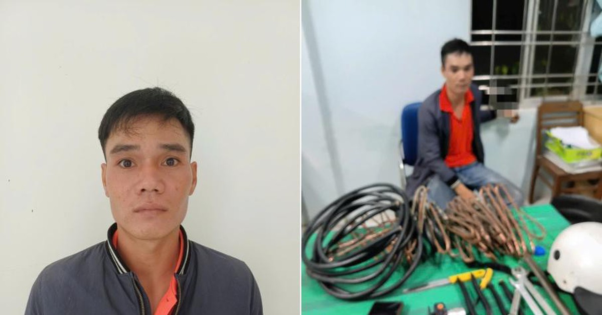 Trộm dây điện, từng bị xử phạt vẫn tái phạm