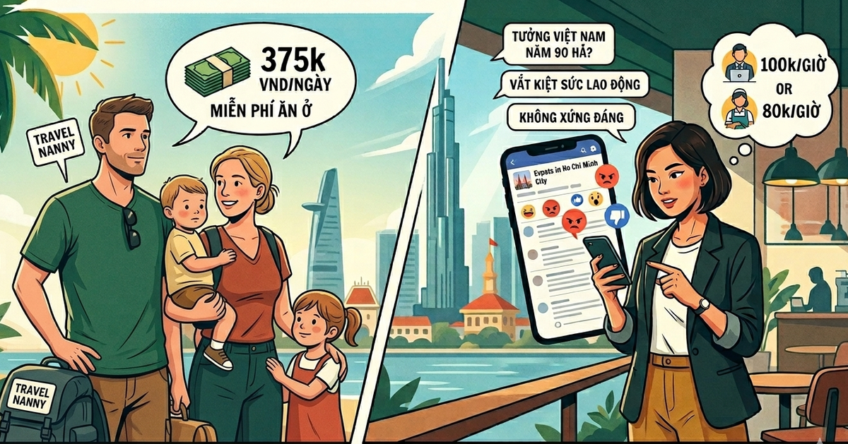 Trả 375.000 đồng/ngày cho bảo mẫu theo gia đình Tây đi khắp Việt Nam: Bớt giỡn nha bro!