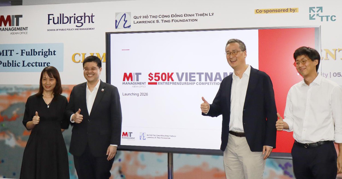 Quỹ Đinh Thiện Lý phối hợp tổ chức Cuộc thi khởi nghiệp 'MIT $50K Việt Nam'