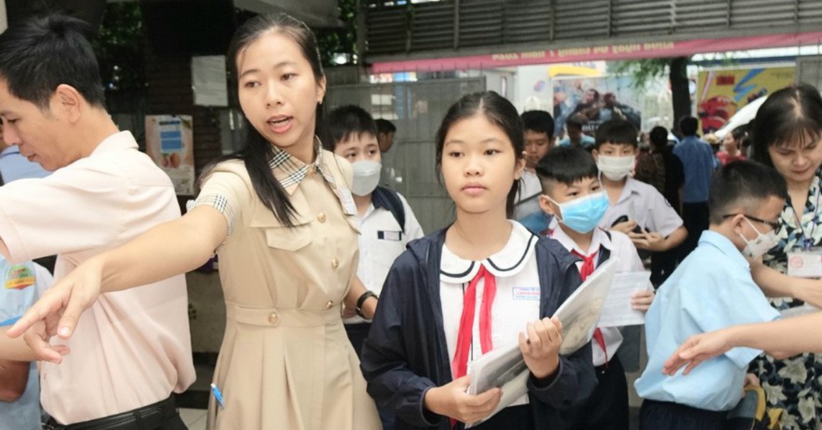 5 trường ở TP.HCM dự kiến tổ chức khảo sát vào lớp 6