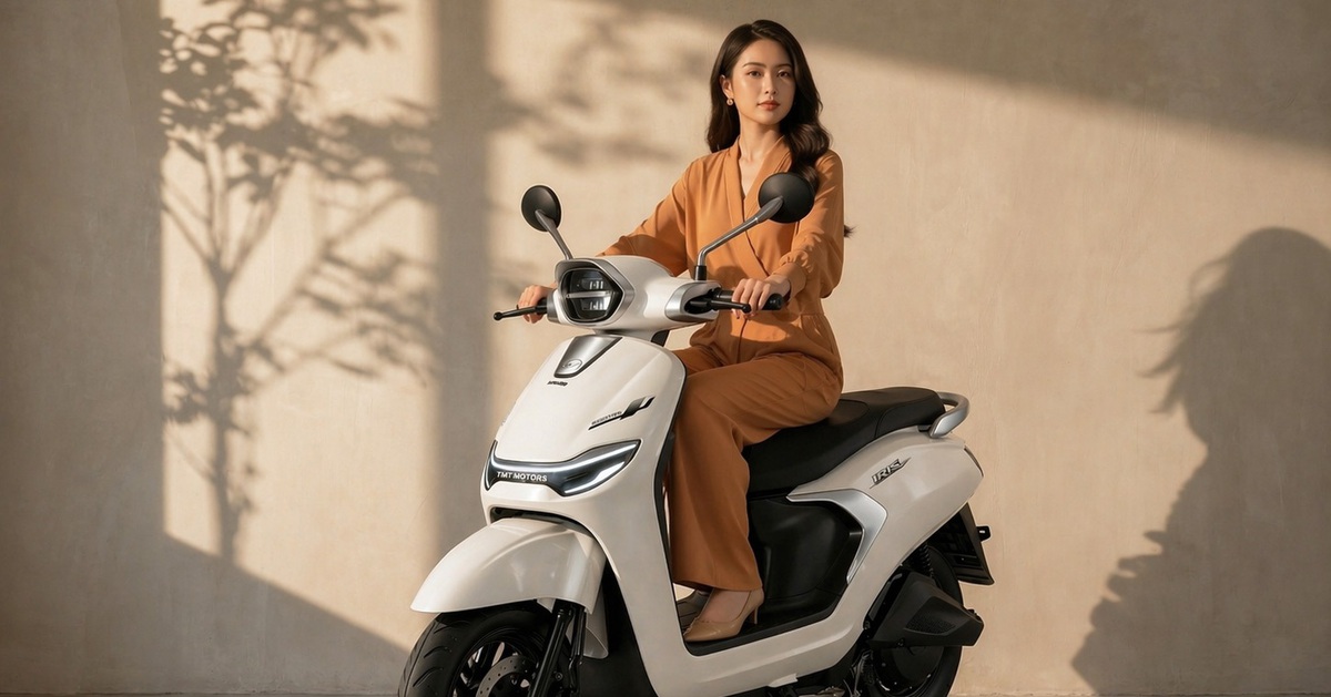 TMT Motors sắp bán xe máy điện: 5 xe mới, trải từ 'xe cày' đến đi chơi, có mẫu tới 6 giảm xóc