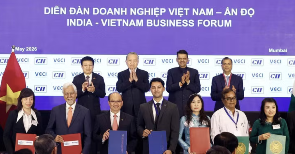 Tổng Bí thư, Chủ tịch nước Tô Lâm thăm Mumbai: Doanh nghiệp Việt - Ấn trao 27 thỏa thuận hợp tác