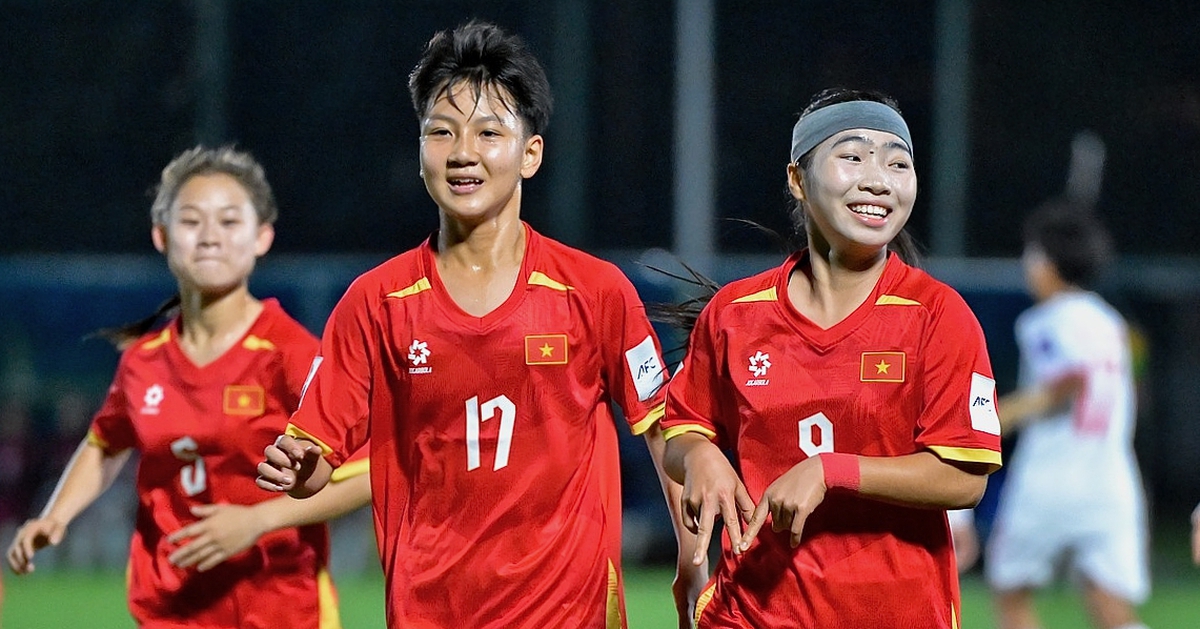 Vào tứ kết châu Á, U17 nữ Việt Nam được thưởng nóng 500 triệu đồng