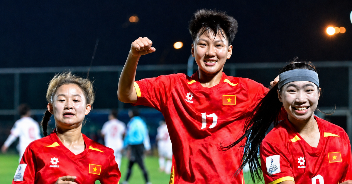 U17 nữ Việt Nam - U17 Myanmar (hiệp 2) 2-1: Tạm đứng thứ 2 bảng A