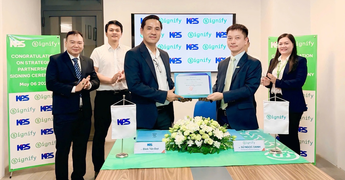 Signify và KPS ký kết hợp tác chiến lược