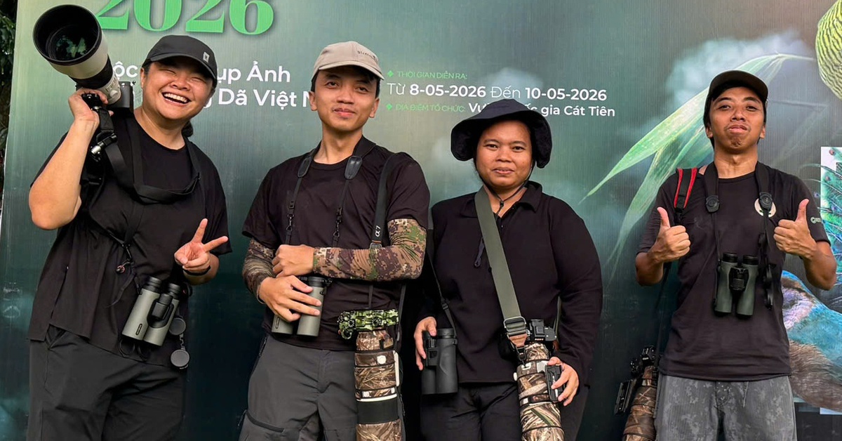 Hơn 100 vận động viên tham gia cuộc thi chụp ảnh chim hoang dã lớn nhất Việt Nam