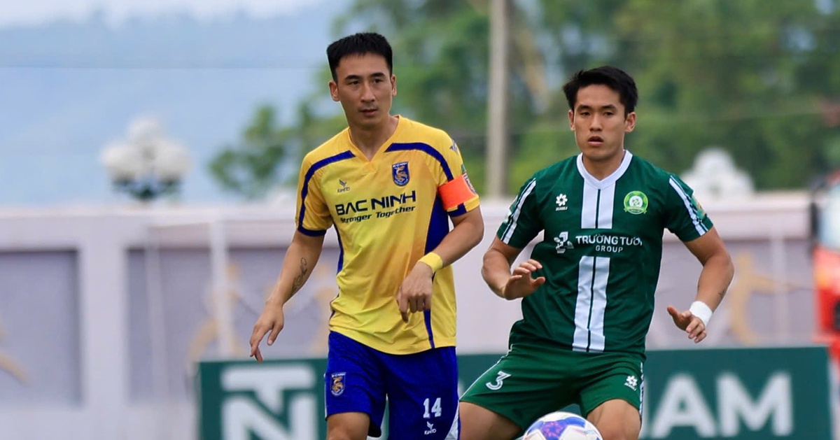 CLB Bắc Ninh - Trường Tươi Đồng Nai (hiệp 1) 0-0: Bắc Ninh ép sân