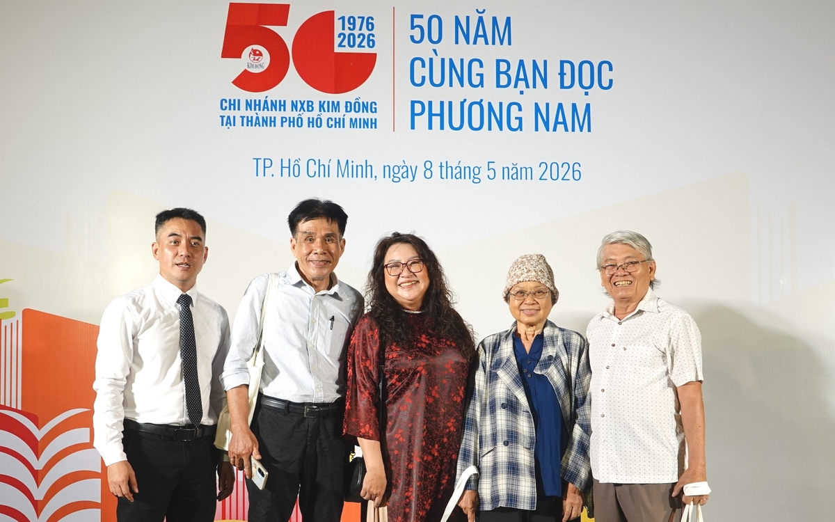 50 năm chi nhánh Nhà xuất bản Kim Đồng tại TP.HCM: Nhìn vào trẻ thơ mà làm sách