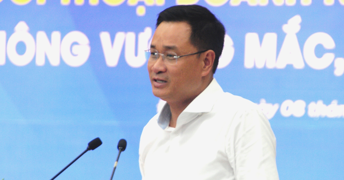 Bí thư Thành ủy Đà Nẵng Lê Ngọc Quang: 'Doanh nghiệp là đối tác, không phải đối tượng quản lý'