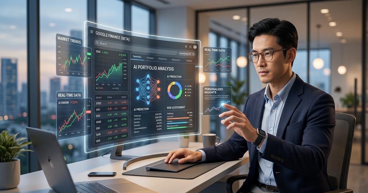 Google Finance tích hợp AI: Người dùng phổ thông cũng có thể đầu tư như chuyên gia
