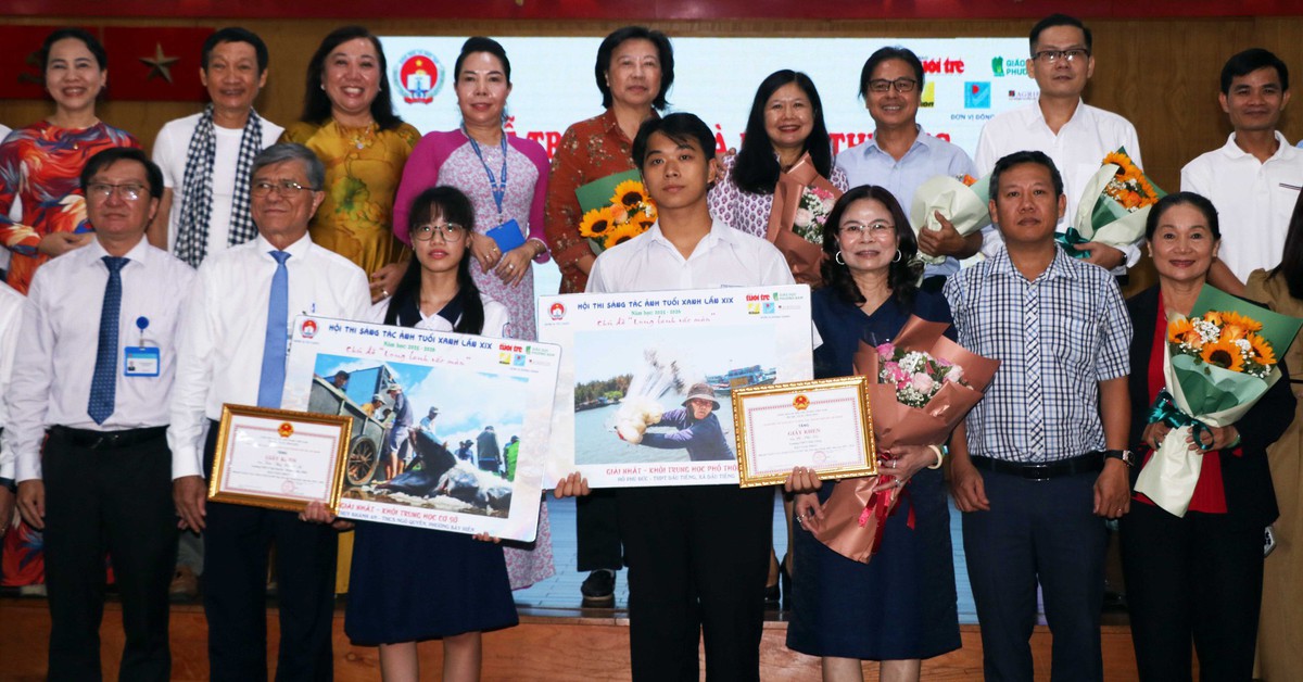 Trao giải Tuổi Xanh 2026: Học sinh TP.HCM gây ấn tượng với tư duy kể chuyện bằng ảnh