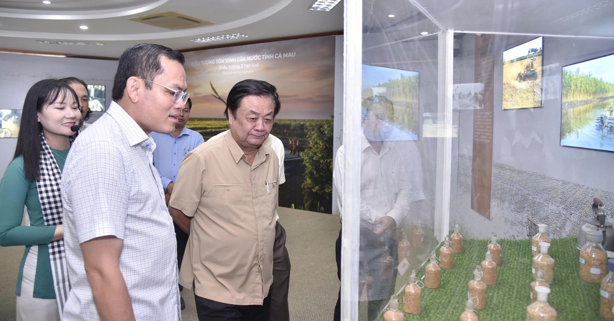 Nguyên Phó chủ tịch Quốc hội Lê Minh Hoan gợi ý khai thác tốt bảo tàng lúa nước