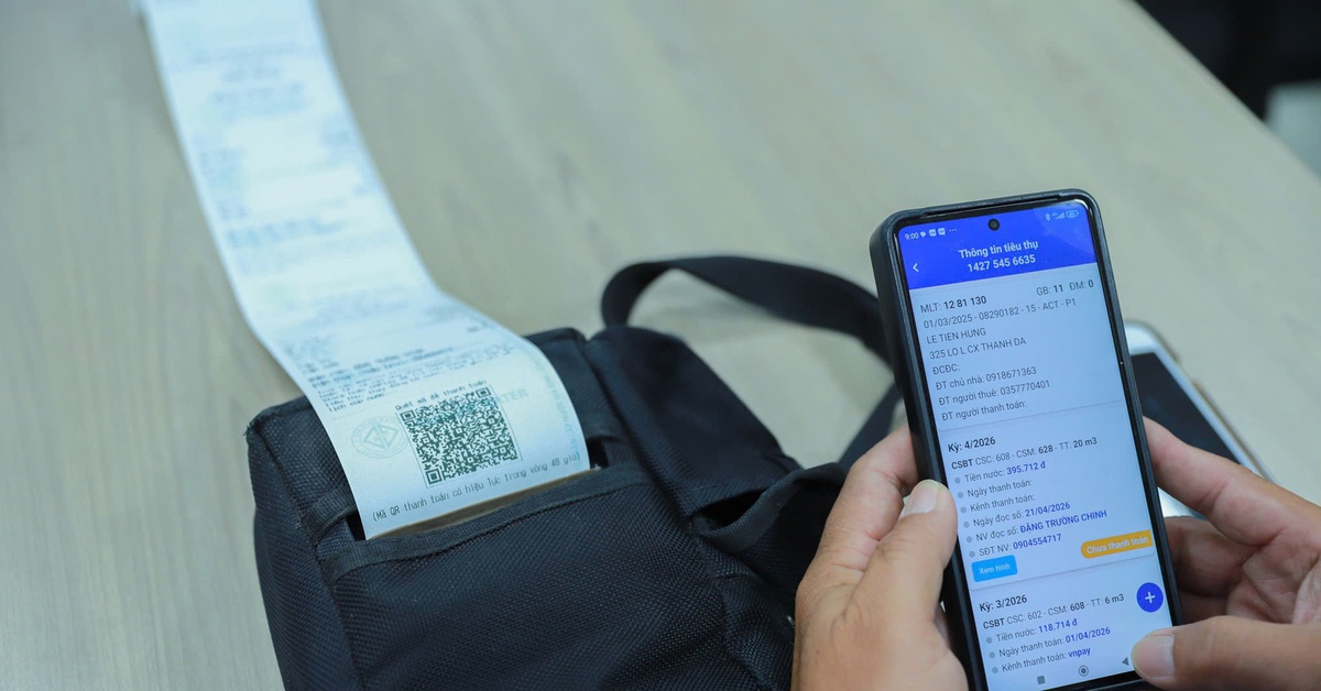 Số hóa ngành nước: Đột phá dịch vụ khách hàng bằng QR Code