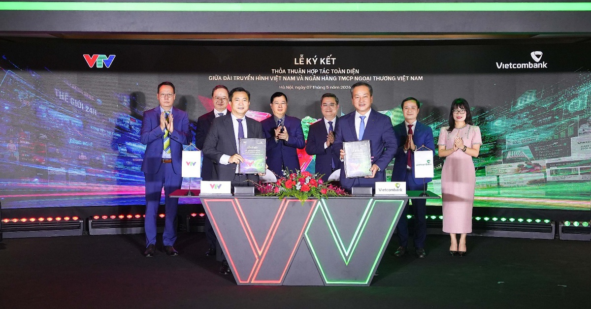 Vietcombank và VTV ký kết hợp tác phát triển hệ sinh thái số tích hợp