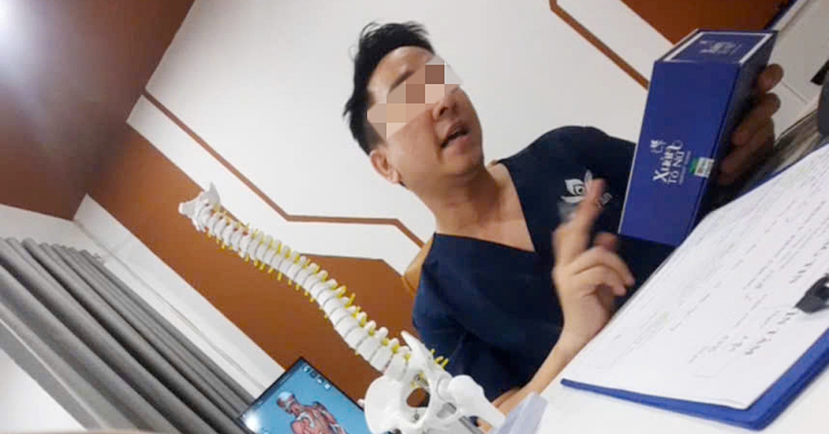 Diện kiến 'bác sĩ' chuyên dọa đột quỵ, gợi ý ‘giải cơ chuyên sâu’ giá hàng chục triệu đồng