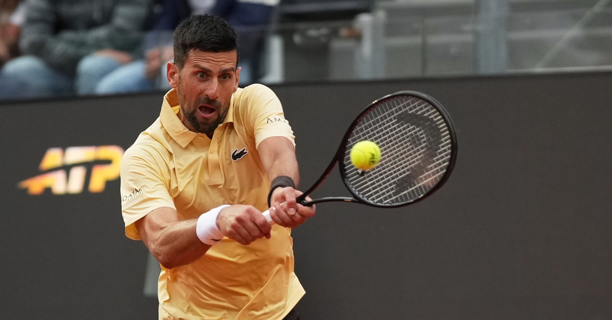 Djokovic thua trận mở màn tại Rome Masters 2026