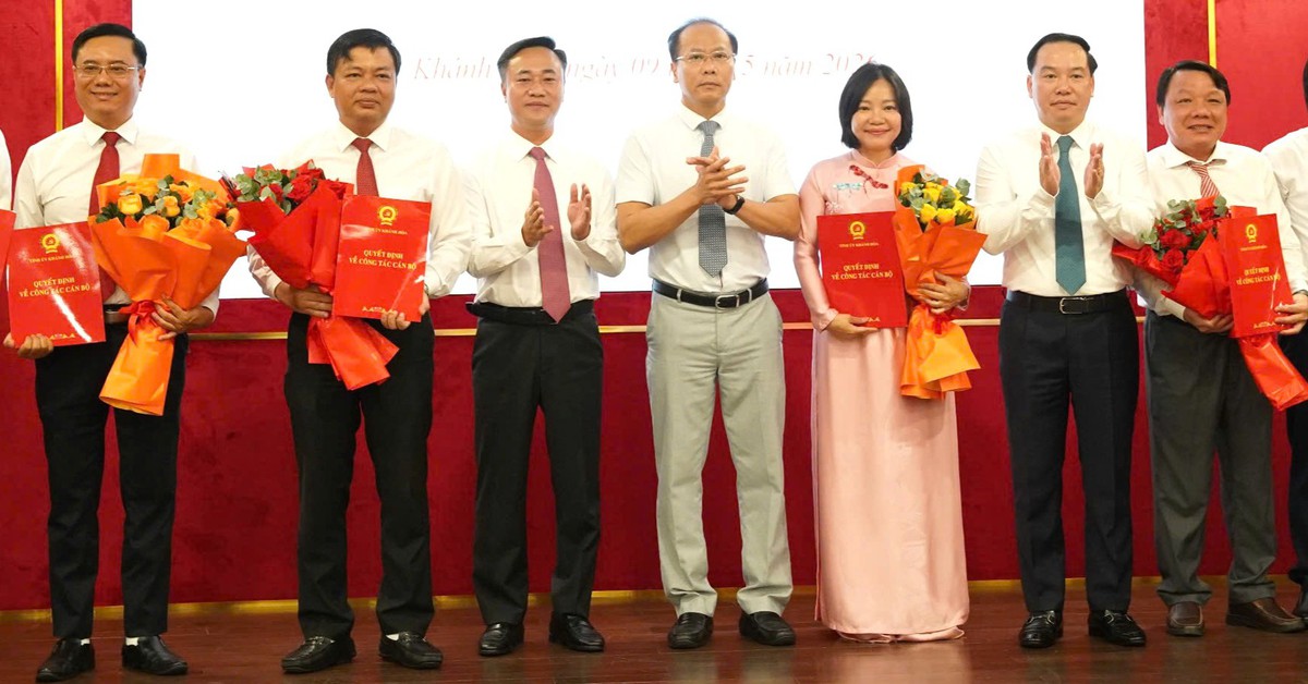 Khánh Hòa điều động, chỉ định nhiều lãnh đạo cấp sở, ngành, địa phương