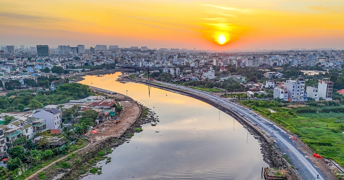 Hai bờ sông Vàm Thuật chờ cây cầu mở lối thẳng vào trung tâm TP.HCM