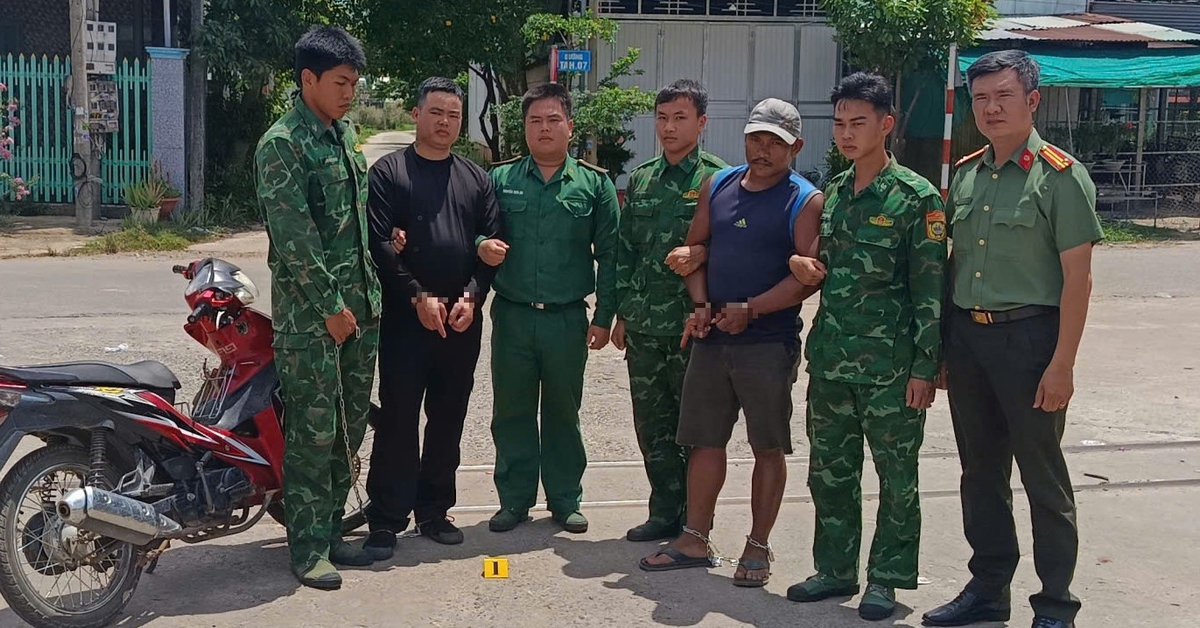 Bắt 2 người mang theo ma túy từ Campuchia qua biên giới Tây Ninh