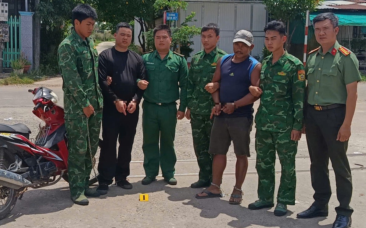 Bắt 2 người mang theo ma túy từ Campuchia về Việt Nam qua biên giới Tây Ninh