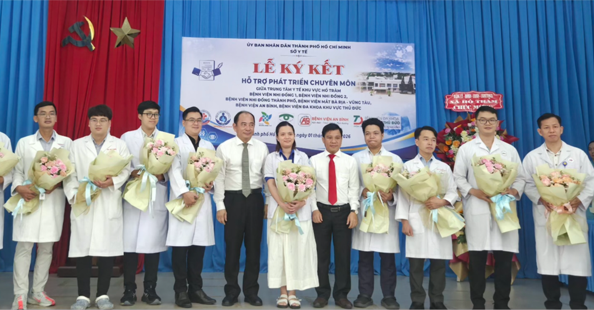 TP.HCM khởi động chương trình nâng năng lực cho Trung tâm Y tế khu vực Hồ Tràm