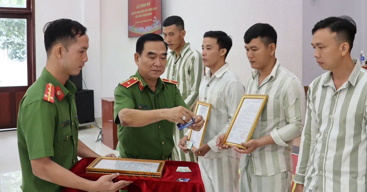 234 phạm nhân tại hai trại giam ở Đồng Tháp được đặc xá năm 2026