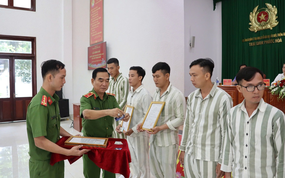 234 phạm nhân tại hai trại giam ở Đồng Tháp được đặc xá năm 2026