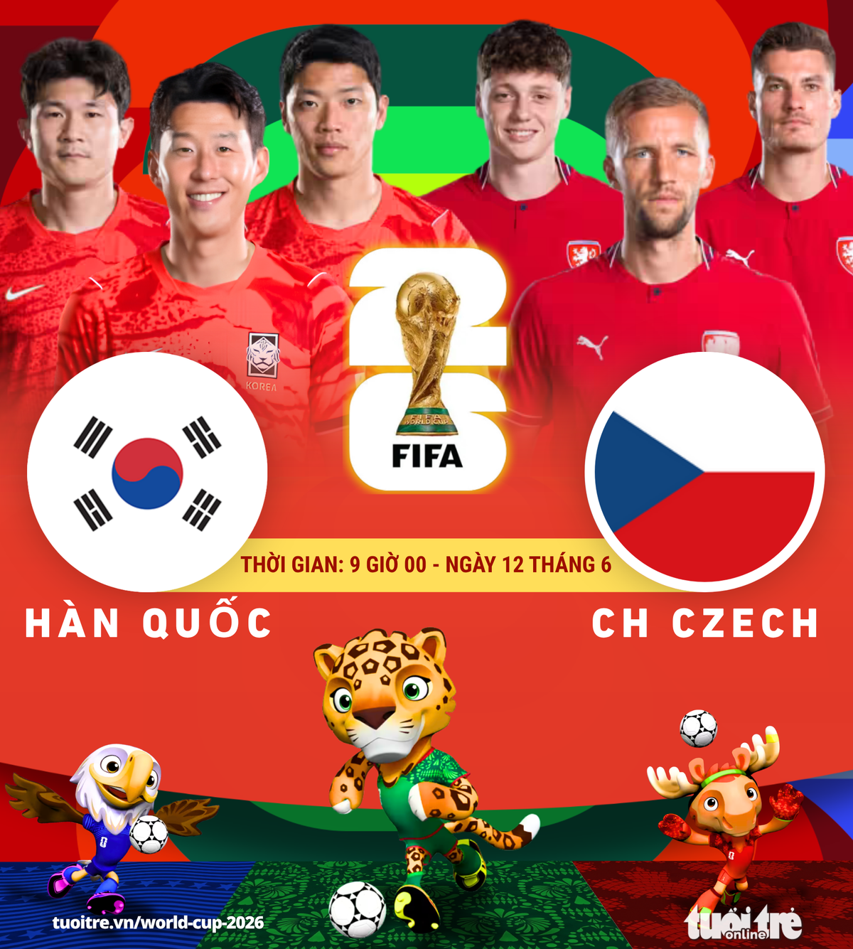 Đội tuyển Hàn Quốc vs Đội tuyển CH Czech Đội tuyển Hàn Quốc vs Đội tuyển CH Czech