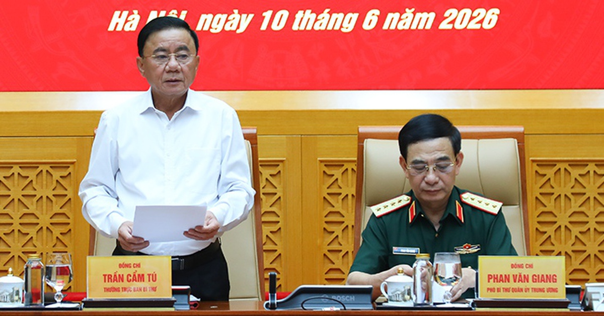 Thông qua dự thảo Báo cáo kết quả kiểm tra đối với Ban Thường vụ Quân ủy Trung ương