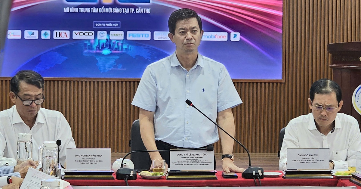 Trung tâm Đổi mới sáng tạo Cần Thơ không hình thành để ban phát, cấp phát