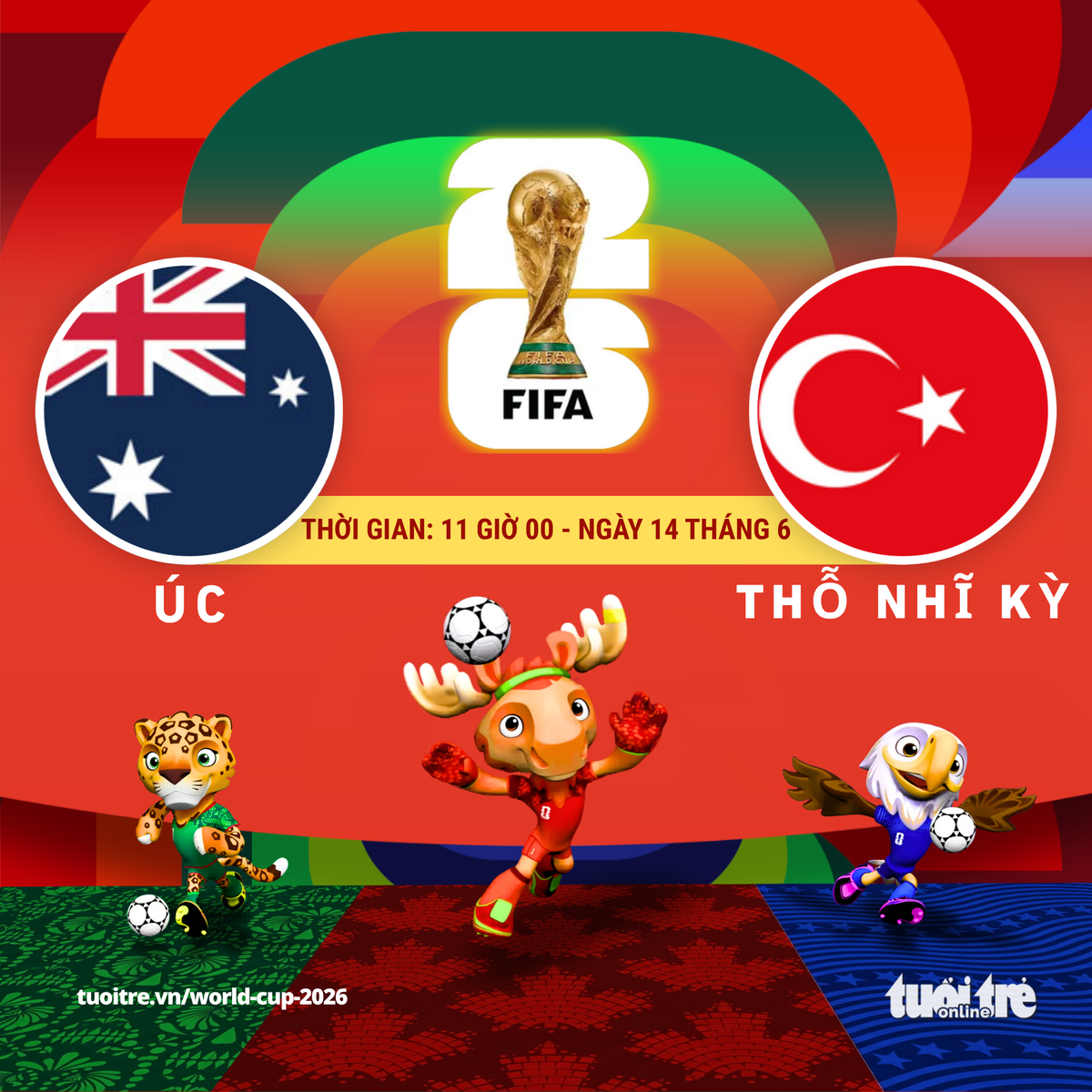 Đội tuyển Úc vs Đội tuyển Thổ Nhĩ Kỳ Đội tuyển Úc vs Đội tuyển Thổ Nhĩ Kỳ