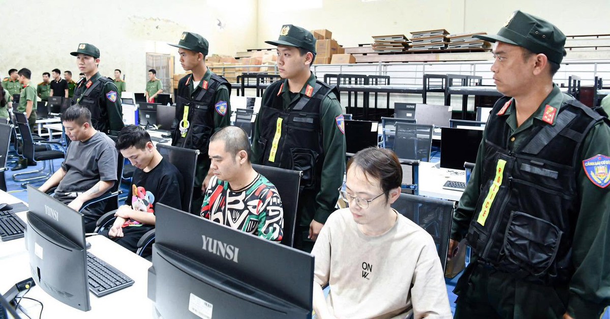 Vô hiệu hóa đường dây lừa đảo trực tuyến 'chạy' từ Campuchia sang Việt Nam lập đại bản doanh