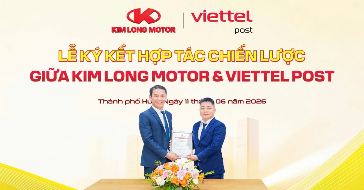 Kim Long Motor và Viettel Post hợp tác phát triển hệ sinh thái vận tải xanh
